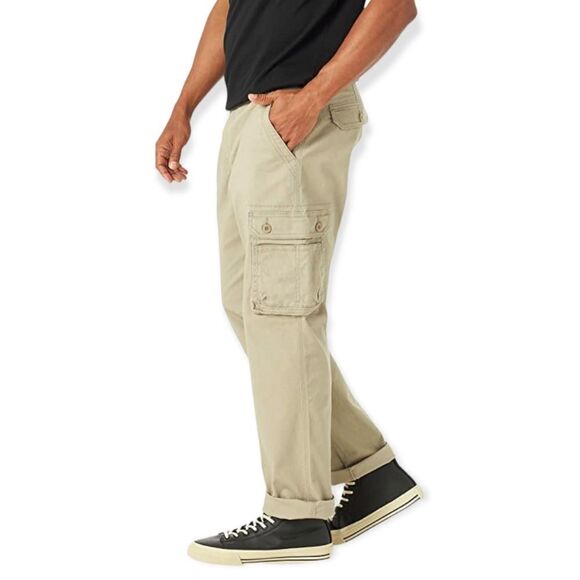 NWT LEE Men's Active Stretch Relaxed Fit Cargo Pant - Picture 3 of 8
